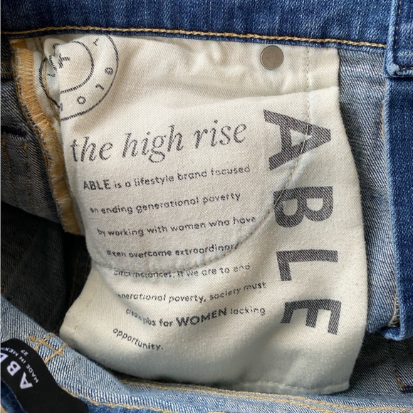 ABLE The High Rise Jeans - Picture 8 of 11